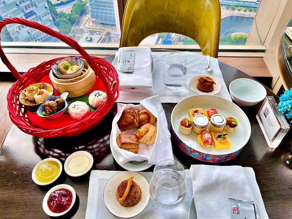We Review: Afternoon Tea, Thirty 8 at Grand Hyatt Kuala Lumpur (July 22) - Full Afternoon Tea spread